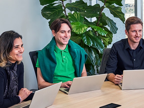 three employees